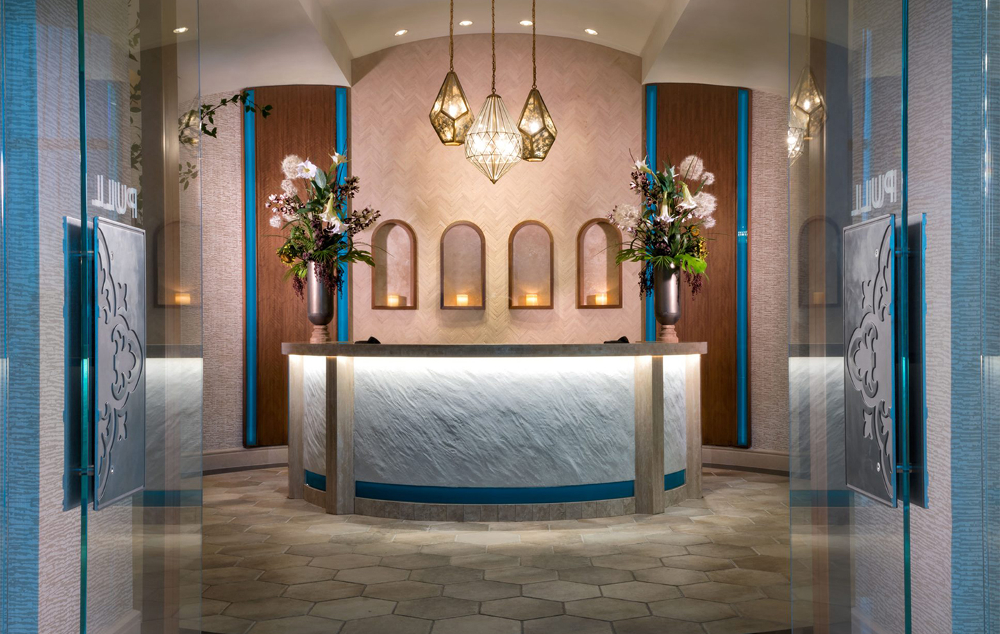 Spa Entrance
