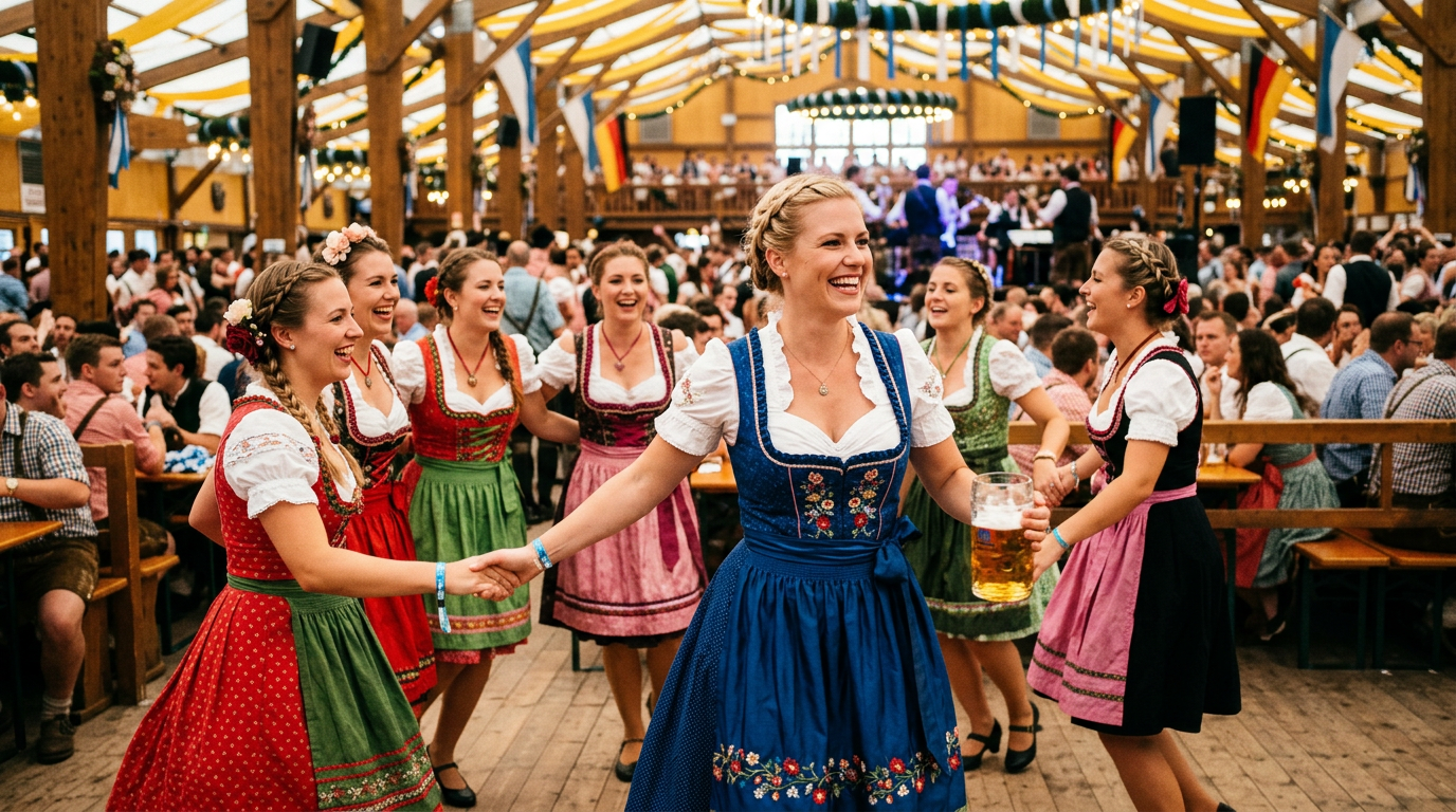 German Women Dancing